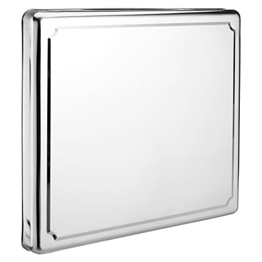 JOCCA 6414 - Protector de acero inoxidable para hornillo, plateado, 52.5 x 60.5 x 5.5 cm