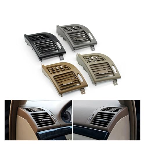 Rejilla de ventilación para Benz Clase E W211 2003-2008, panel izquierdo gris oscuro 3