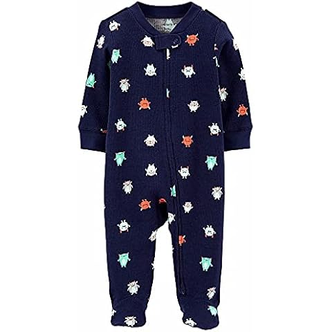 Carter's Newborn Monster 2-Way Zip Sleepsuit Cover