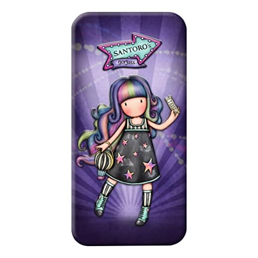 Estuche Escolar Metálico Gorjuss Fairground Up And Away, 190x90x240 mm