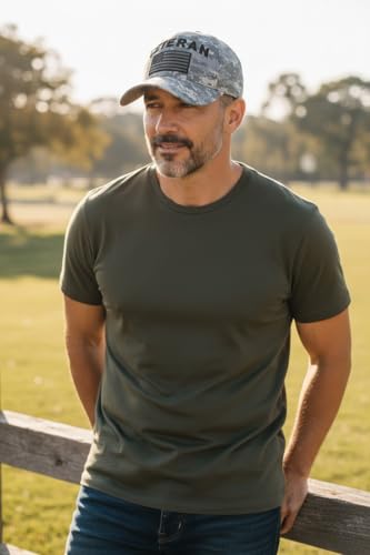 Image of US Army Veteran Hat for Men - Officially Licensed Military Baseball Cap, for Veterans