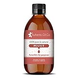 Aceite de cacahuete prensado en frío puro y natural, 1000 ml