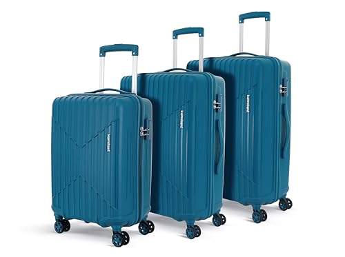 KAMILIANT by American Tourister Savvy | Trolley Bag Set of 3 (55+70+80 cms) for Travel| Hard Case Polypropylene (PP) Suitcase | 360° 8-Wheel Luggage T