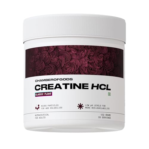 Image of CHAMBEROFGODS Creatine HCL Classic Float | Improved Muscle Strength & Power | 33 Servings
