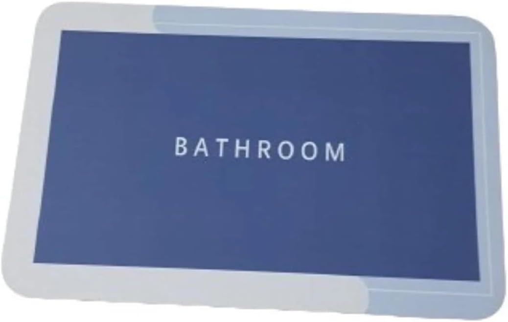 Mobee Süper Su Emici Dikdörtgen Kaymaz Tabanlı Paspas 60 cm x 39 cm
