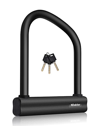 NDakter Bike Locks Heavy Duty Anti Theft, Bicycle U Lock