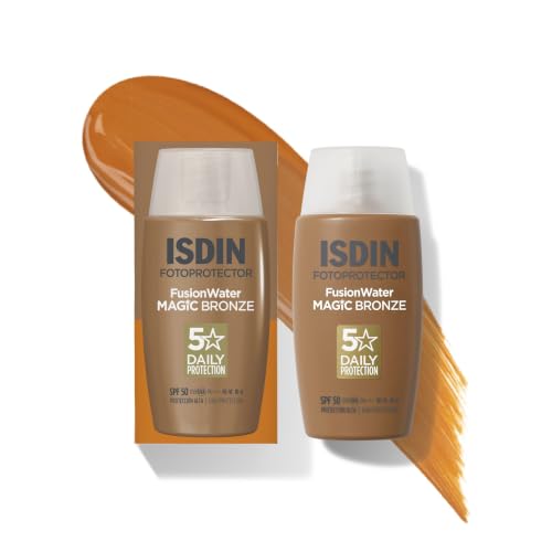 ISDIN Fotoprotector Facial Con Color Fusion Water MAGIC Bronze SPF50-50ml