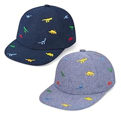 Navy & Gray Dinosaurs-2pcs