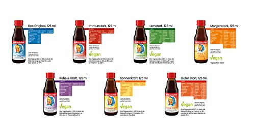 Rotbäckchen Probierpaket Mini, 7 verschiedene Sorten im 24er Pack (24 x 125 ml), Flasche