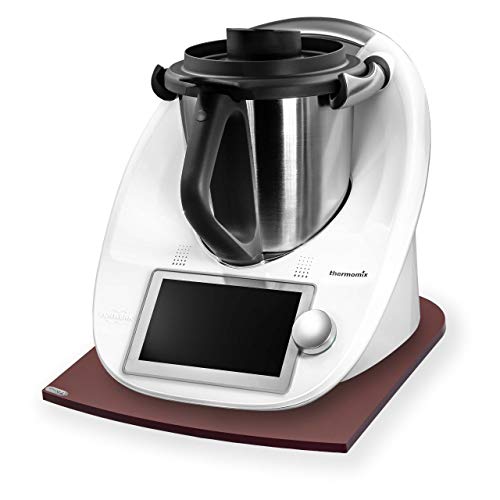 Stone4Slide Thermomix - Deslizador (Cristal acrílico), Color marrón Cover