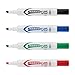Avery Marks A Lot Dry Erase Markers, Low Odor White Board Markers with Chisel Tip, 4 Assorted Colors (24409)