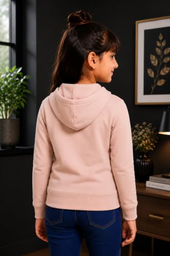 Image of ADBUCKS Girl's Cotton Hooded Sweatshirt