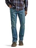 Wrangler Men's Slim Bootcut Jean, Mid Wash, 36W x 30L