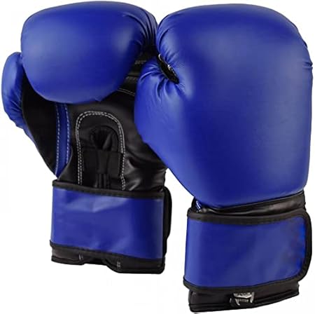 SanR Blue Boxing Glove for Boys and Girls Best Punching Bag Gloves for Children Training (Size 6 oz Upto 7 Year to 10 Year)