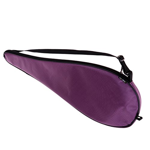 Tongina Squash Cover Bag Racquets Armazenamento De Geral Oxford Bag Shoulder Transport - Roxa