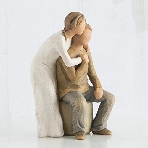 Willow Tree You and Me, Sculpted Hand-Painted Figure (Lighter Skin Tones & Hair Color)