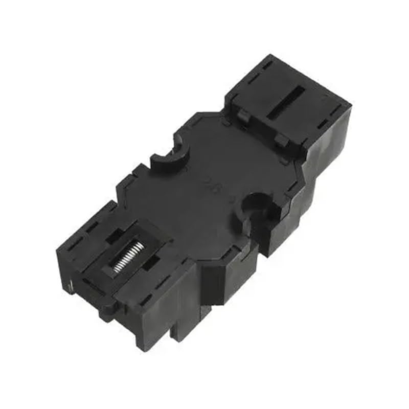 5Pcs 8 Pin 27mm DIN Rail Panel Mounted Electromagnetic Power Relay Socket Base NWPNLXEA