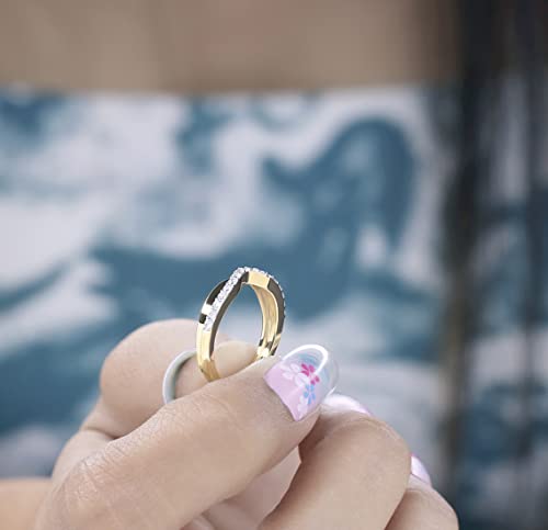 Dazzlingrock Collection 0.25 Cttw Round White Diamond Contour Wedding Band for Women in 14K Solid Gold3