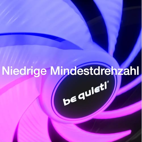 be quiet! Light Wings LX 120mm Black ARGB PWM Gaming PC Gehäuse Lüfter – Ansicht 3