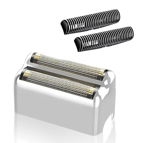 1 Pack Professional Replacement Foil and Cutters for BaBylissPRO Barberology Double Foil Shaver Compatible with BaBylissPRO Barberology FXFS2 ShaverSilver