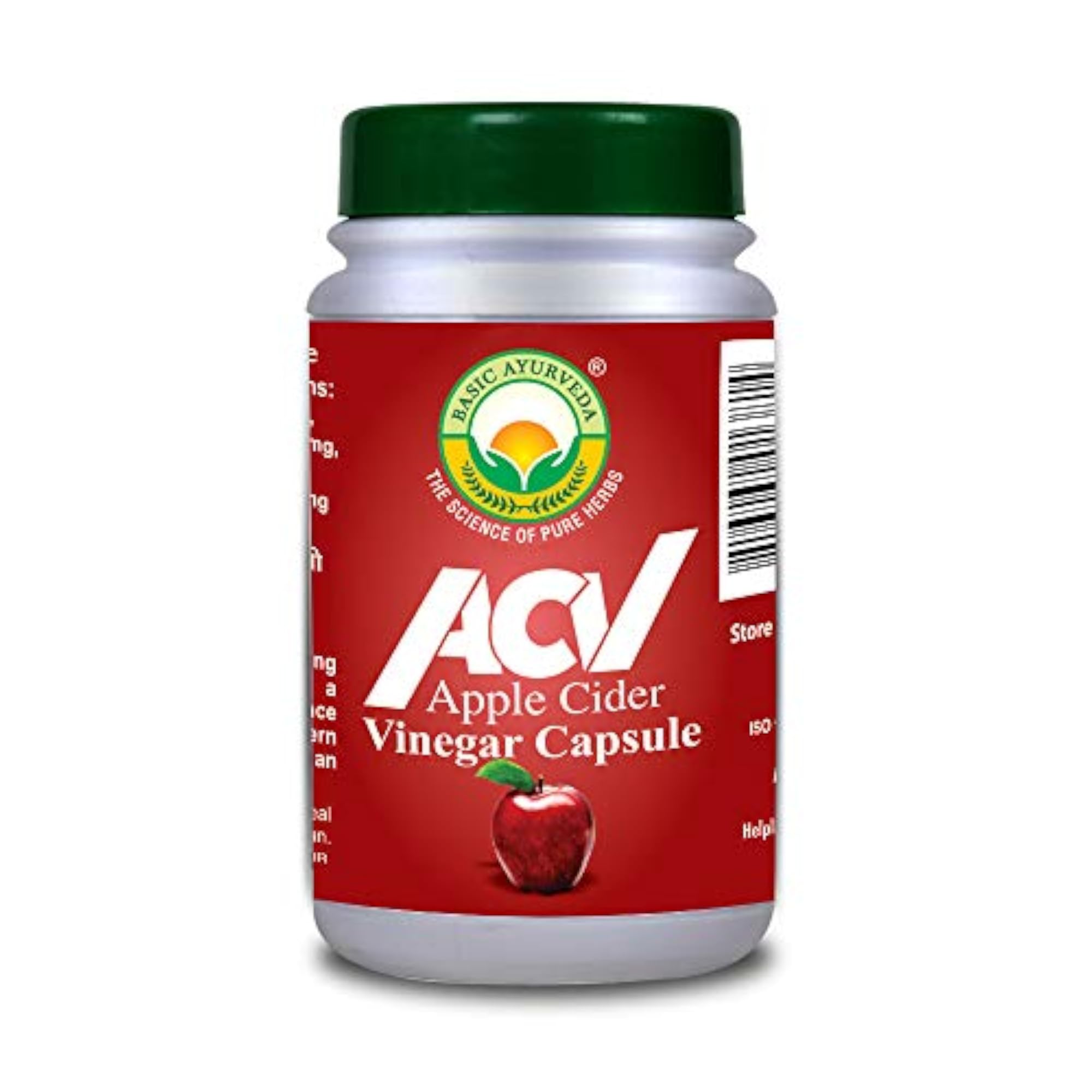BASIC AYURVEDA ACV (Apple Cider Vinegar) - 40 Capsules