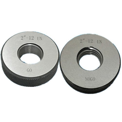 2"-12 UN Thread Ring Gage 2A GO NOGO 100% Calibrated Ship by FedEx Delivery in 4 Days