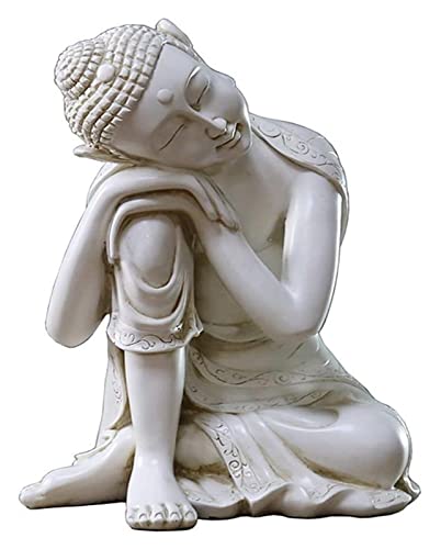 Statue de Bouddha artisanale en résine RLKHXBS pour décoration de table et studio de yoga