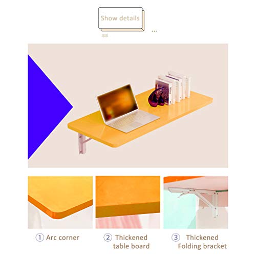 Table pliante murale robuste pour gagner de la place chez soi