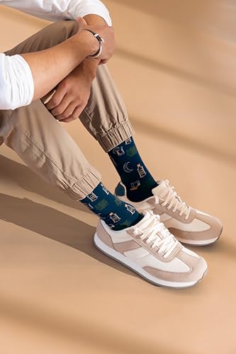 K. Bell men's Fun Food & Drink Crew Socks - 1 Pairs - Cool & Funny Pop Culture Gifts2