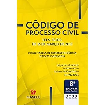 Capa do livro Código de Processo Civil: Lei n. 13.105, de 16 de março de 2015