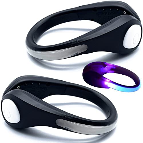 Hrippy Luce Clip per Scarpe a LED 2 PCS/Set