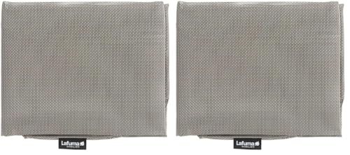 Lafuma Mobilier Toile Batyline pour Chaise Longue Maxi Transat, Largeur: 58 cm, Couleur: Terre, LFM2655-8556 (Lot de 2)