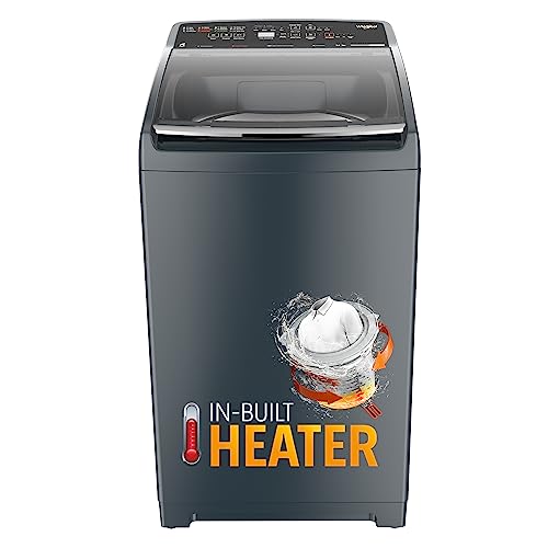 Whirlpool 7.5 Kg 5 Star StainWash Fully-Automatic Top Loading Washing Machine-Built In Heater (SW PRO PLUS H 7.5 MIDNIGHT GREY 10YMW)