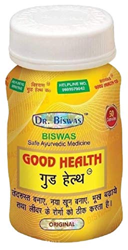 DR BISWAS BISWAS GOOD HEALTH CAPSULE PACK OF 15 (750 CAPSULE)