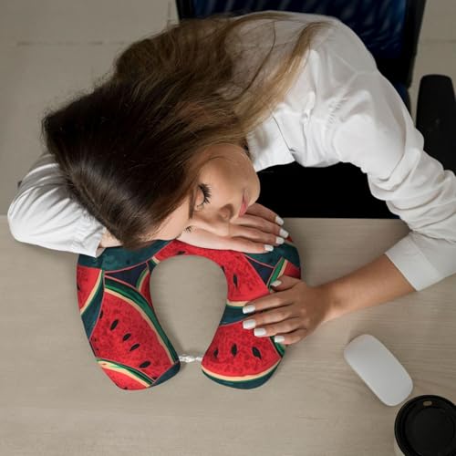 Almohada de espuma viscoelástica para viaje tamaño estándar miniatura 7