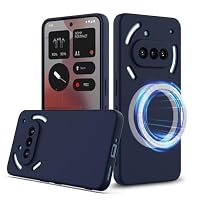 Pnakqil Magnetica Cover per Nothing Phone 3a Pro Compatibile con MagSafe, Custodia Traslucida Opaca Protezione Militare Antiurto Robusta Protettiva Case per Nothing Phone 3a Pro,Nero Pnakqil Magnetica Cover per Nothing Phone 3a Pro Compatibile con MagSafe, Custodia Traslucida Opaca Protezione Militare Antiurto Robusta Protettiva Case per Nothing Phone 3a Pro,Nero