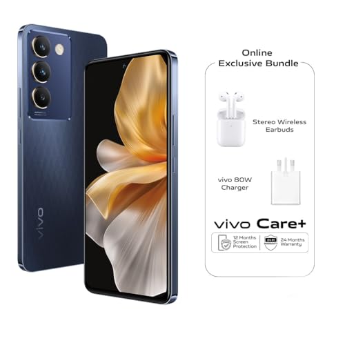 VIVO V30 Lite 5G (Crystal Black, 12GB RAM, 256GB) 120Hz AMOLED Di...