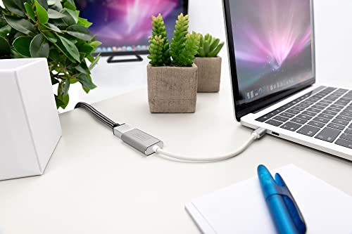 Digitus Adattatore Grafico Usb Type-C, Da Usb Type-C A Hdmi Type A, 4K Ultra Hd 30Hz, 3840X2160 Pixel, Alluminio - 3