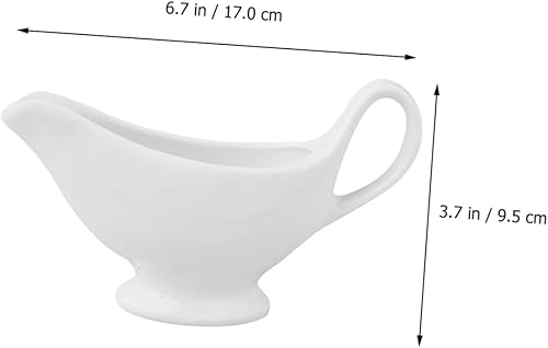 Miniatura 9 de SHOWERORO 1pc Salsa Hopper Crema de Soja Pequeña Crema de Terrario Crema de Ensalada Lancha de Salsa Barco Salsa Barco con Salsa Barco de Salsa