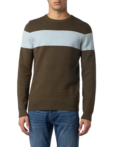 Pull sweater homme anti boulochage coupe ajustee durable