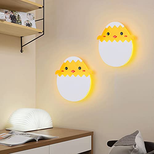 Aplique de pared infantil de huevo de pollito ideal para regalar 2