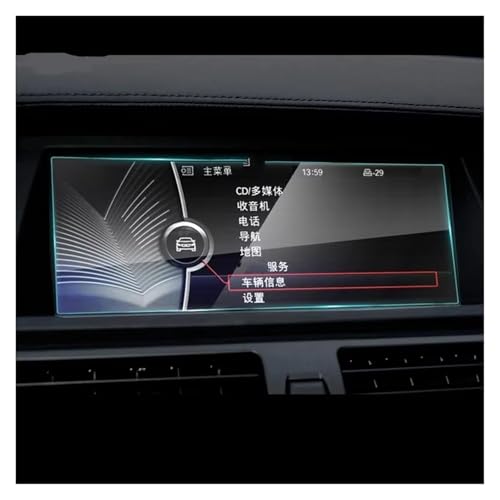 Film protection d'écran trempé de qualité supérieure pour navigateur film BMW X5 X6 E70