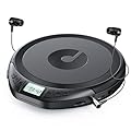 Gueray Lettore CD Portatile Hifi con display stereo cd Lettore CD con cuffie Supporto PROG ASP Funzione di memoria Funzione di ripetizione Effetto sonoro