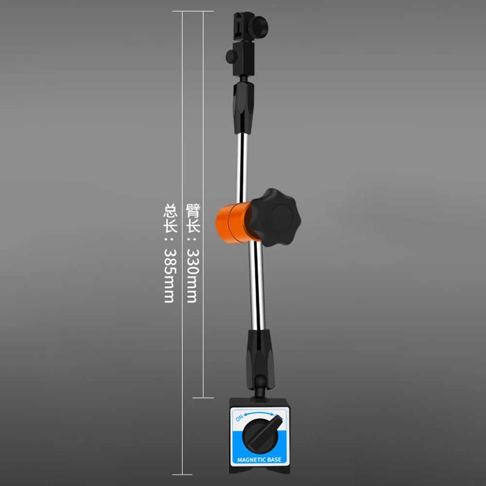 Herramienta de Medición de Espesor de Disco de Freno, Comprobador de Vibración y Deformación de Equilibrio (Modelo con puntero)