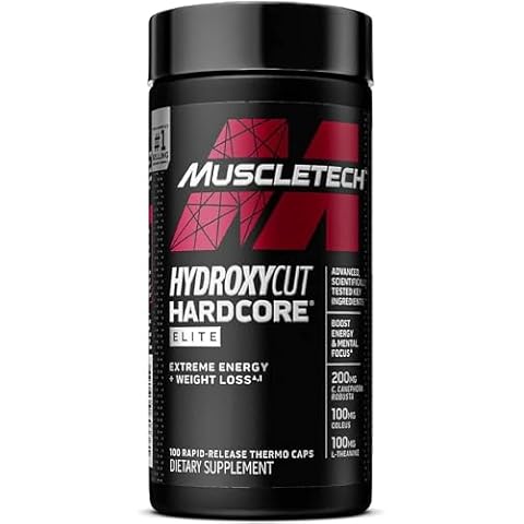 Hydroxycut Hardcore Elite Supplement Cover