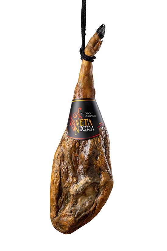 NICO - JAMON SELECTO pieza de 7,5 kg VETA NEGRA. Más de 15 meses de cuidadosa curación
