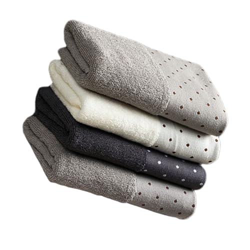 Toallita de algodón LIFKOME para la rutina facial y el baño en casa, pack de 4