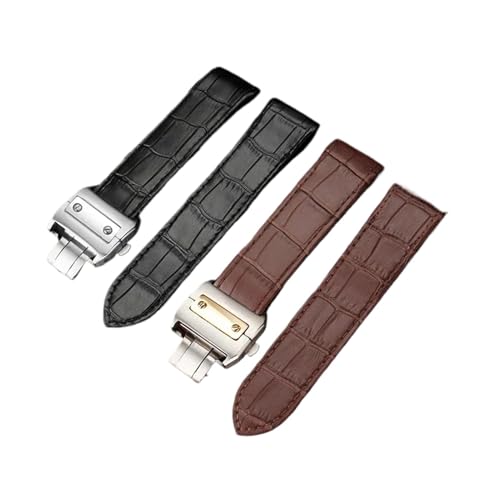 Correa de reloj de 20mm y 23mm compatible con Santos100 hombre 3