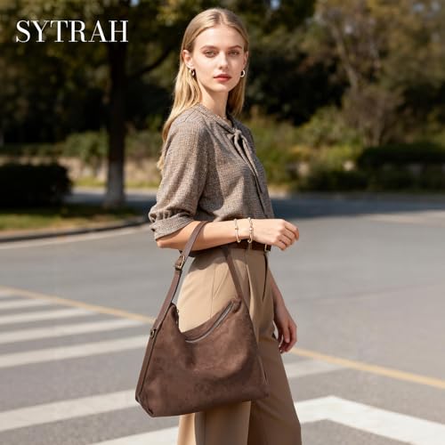 Bolso Hobo para mujer, suave y con correa ajustable miniatura 3