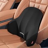 【2025新登場】車 腰クッション ランバーサポート ヘッドレスト 頚椎サポート 腰痛改善 背もたれ メモリーコットン 内部のメモリーフォームで 低反発 腰枕 通気性 取り付け簡単 洗濯可能 長時間運転 車中泊 車用品 ファッション 旅行 オフィスチェア 自宅用 (腰クッション)
